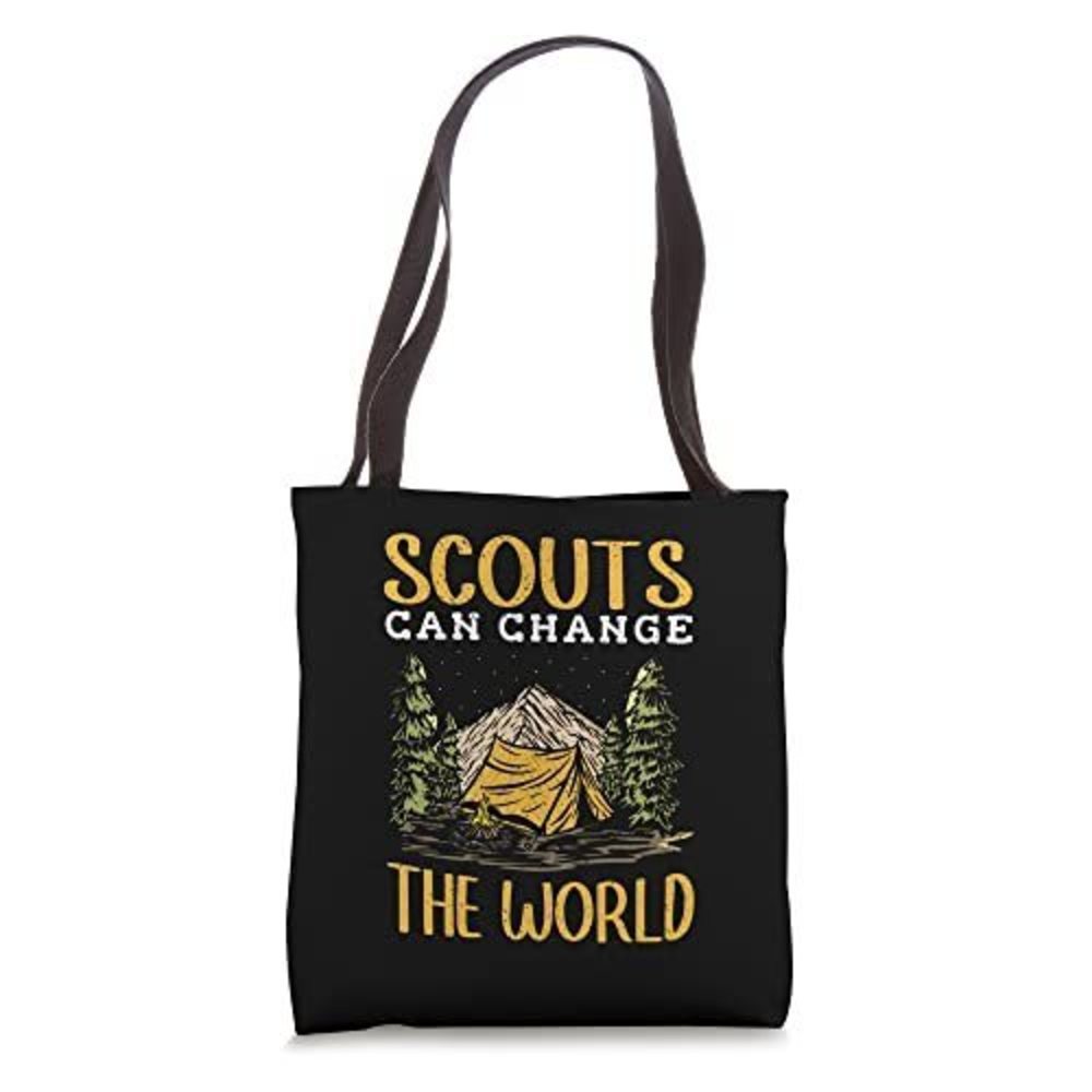 Scout Life Scouting Lovers Hiking Hay Camper Camp Tent Tote Bag :[